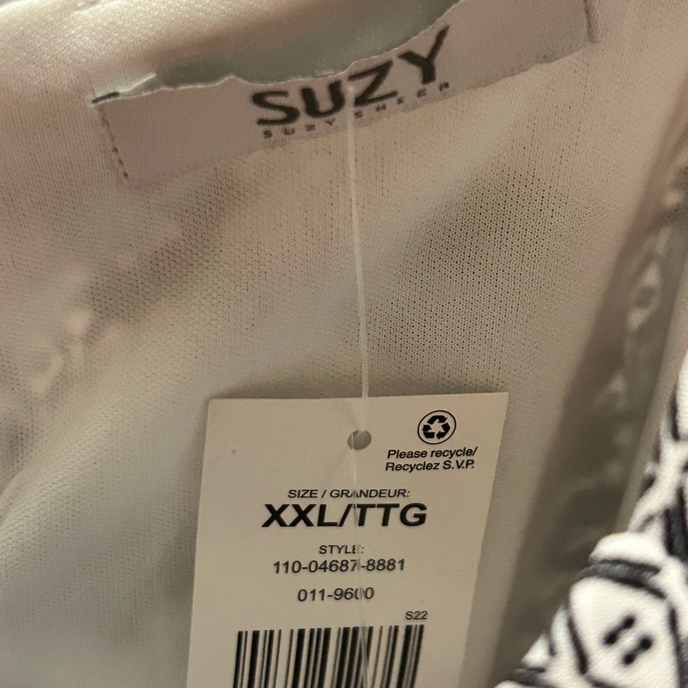 NWT, Suzy Sheir sleeveless top, size XXL - Picture 2 of 3